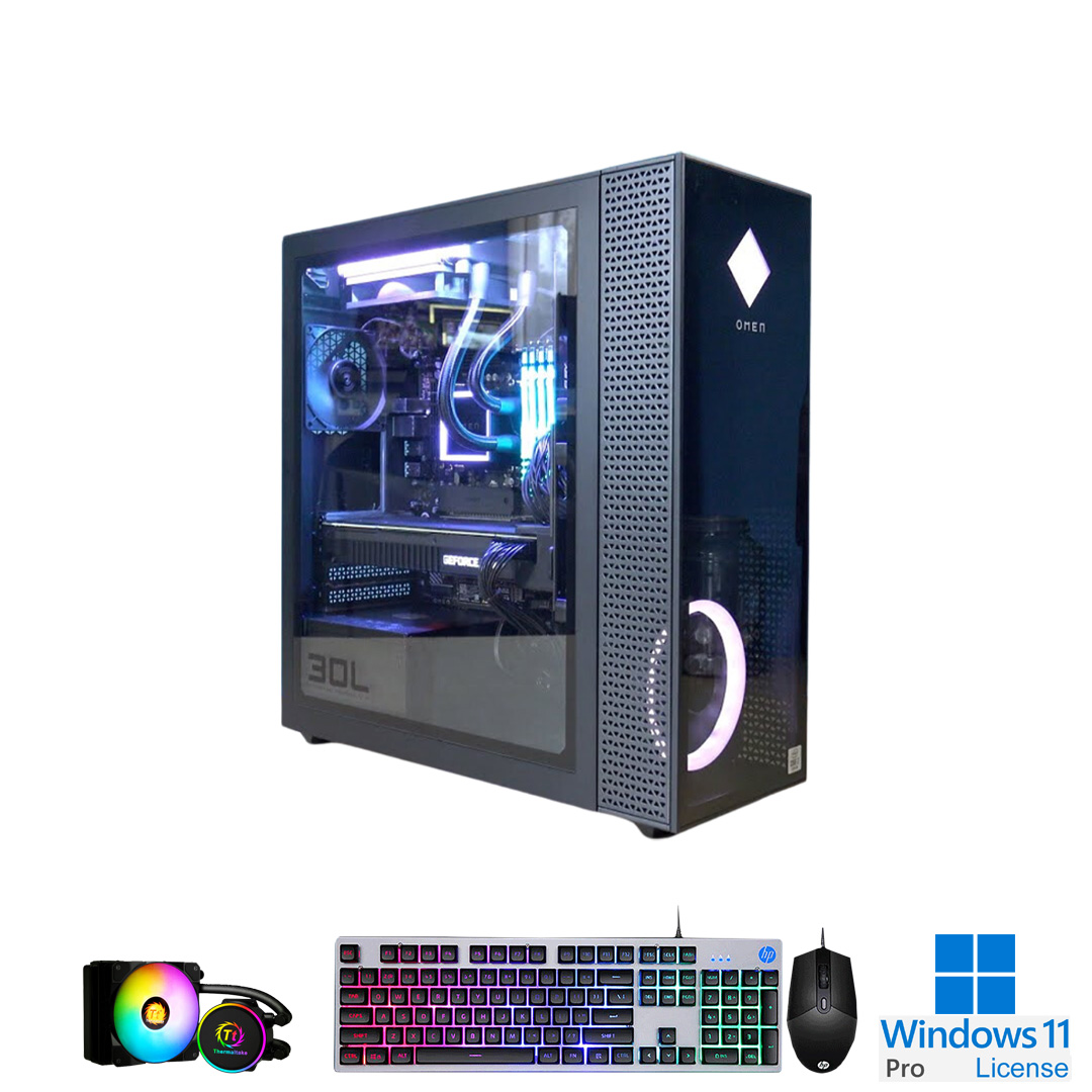 PC-Case Gaming-Design Intel Core i7-11700F 2.5Ghz Turbo 4.9Ghz 8cores-16threads Mainboard Z590M RAM DDR4 32Gb M.2 NVME 1Tb PSU 750W Wifi KB-Mouse (No Monitor)